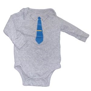 0-3 Month Long Sleeve Onesie Boy Baby Cat & Jack